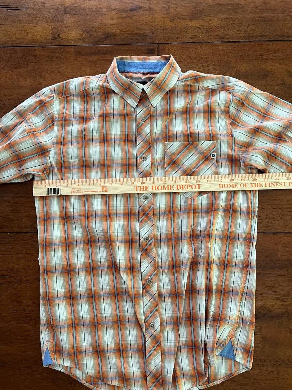 Mens Marmot Short Sleeve Button Up Shirt, Size S